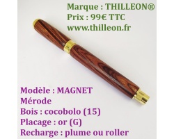 magnet_plume_ou_roller_cocobolo_or_stylo_artisanal_bois_thilleon_ferme_marque