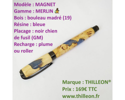 merlin_magnet_plume_ou_roller_bouleau_madr_bleu_noir_chien_de_fusil_ferme_orig_marque