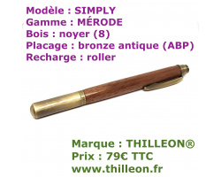 simply_roller_noyer_bronze_antique_stylo_artisanal_bois_thilleon_horiz_marqu