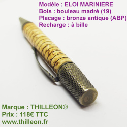 eloi_mariniere__bille_bouleau_madr_bronze_antique_stylo_artisanal_thilleon_backview_marque