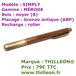 simply_roller_noyer_bronze_antique_stylo_artisanal_bois_thilleon_horiz_marqu