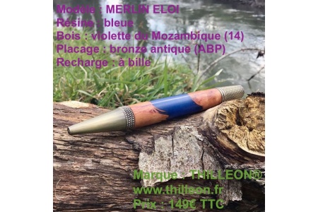 merlin_eloi_bleu_violette_m_bronze_antique_stylo_artisanal_bois_thilleon_square_marque