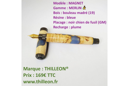merlin_magnet_plume_bouleau_madr_bleu_noir_chien_de_fusil_ouvert_plume_orig_marque