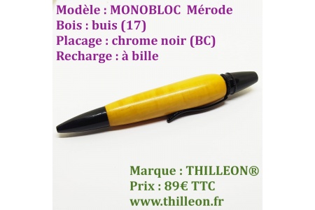 monobloc_buis_chrome_noir_stylo_artisanal_bois_thilleon_a_plat_orig_marque