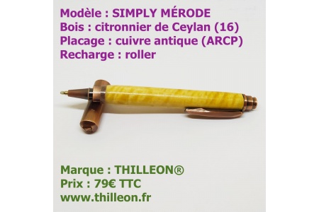 simply_citronnier_de_ceylan_cuivre_antique_stylo_artisanal_bois_thilleon_marque