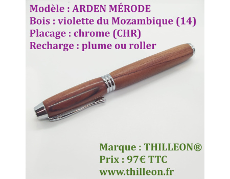arden_merode_plume_ou_roller_violette_mozambique_chr_stylo_artisanal_bois_thilleon_ferme_marque