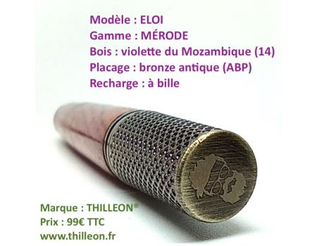 eloi_mrode__bille_violette_mozambique_placage_bronze_antique_stylo_artisanal_bois_thilleon_lions_gravure_we_serve_vue_logo_marque_1302822910