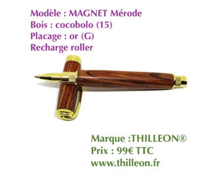 magnet_roller_cocobolo_15_or_g_stylo_artisanal_bois_thilleon_orig_marque