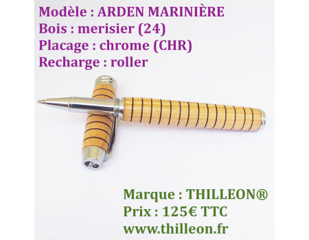 mariniere_arden_roller_chrome_merisier_stylo_artisanal_bois_thilleon_ouvert_orig