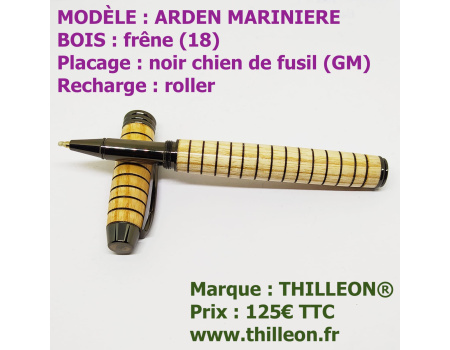 mariniere_arden_roller_frene_noir_chien_de_fusil_stylo_artisanal_bois_thilleon_ouvert_orig_marque
