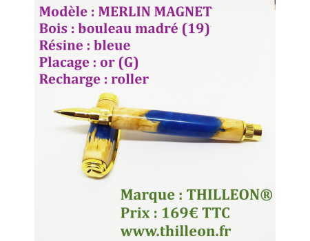 merlin_magnet_roller_bouleau_madre_or_stylo_artisanal_bois_thilleon_ouvert_marque