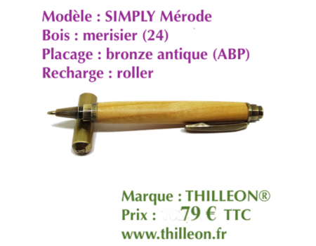 simply_merisier_24_bronze_antique_abp_thilleon_stylo_artisanal_bois_orig_marque
