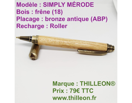 simply_mrode_frene_bronze_antique_stylo_artisanal_thilleon_logo_marque