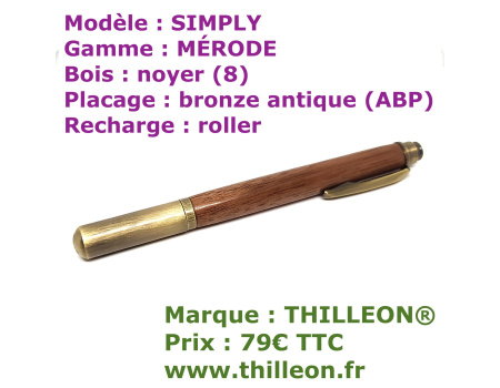 simply_roller_noyer_bronze_antique_stylo_artisanal_bois_thilleon_horiz_marqu